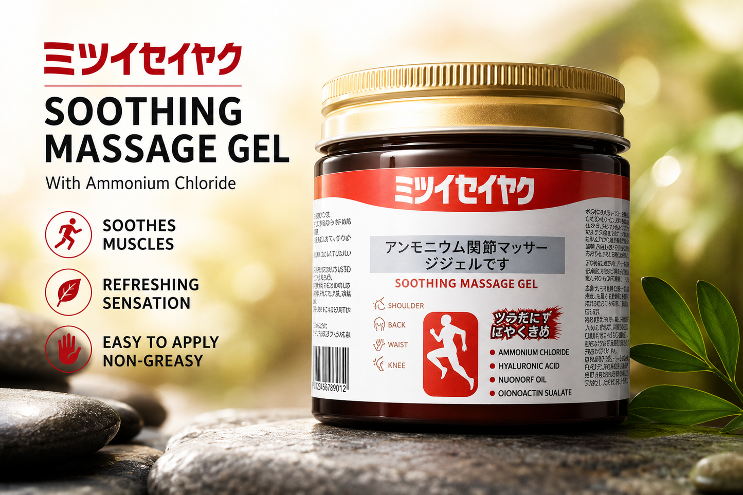 Japanese Pain Erase Gel (Buy 1 Get 1 Free) – Instant Muscle & Joint Recovery Formula
