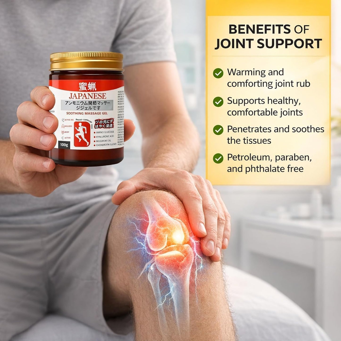 Japanese Pain Erase Gel (Buy 1 Get 1 Free) – Instant Muscle & Joint Recovery Formula