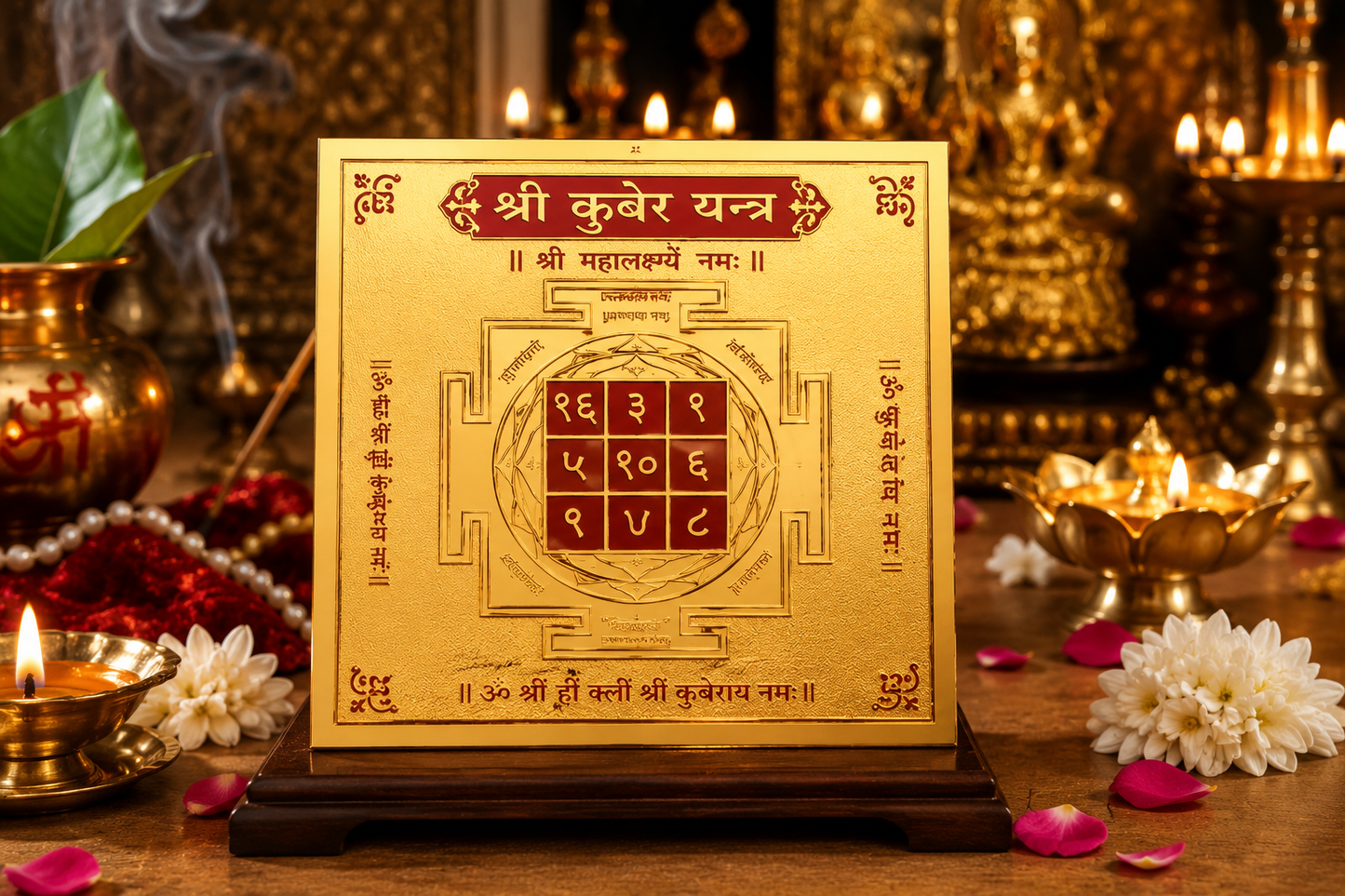 ✨ Shri Kuber Yantra – Symbol of Prosperity & Positive Energy ✨