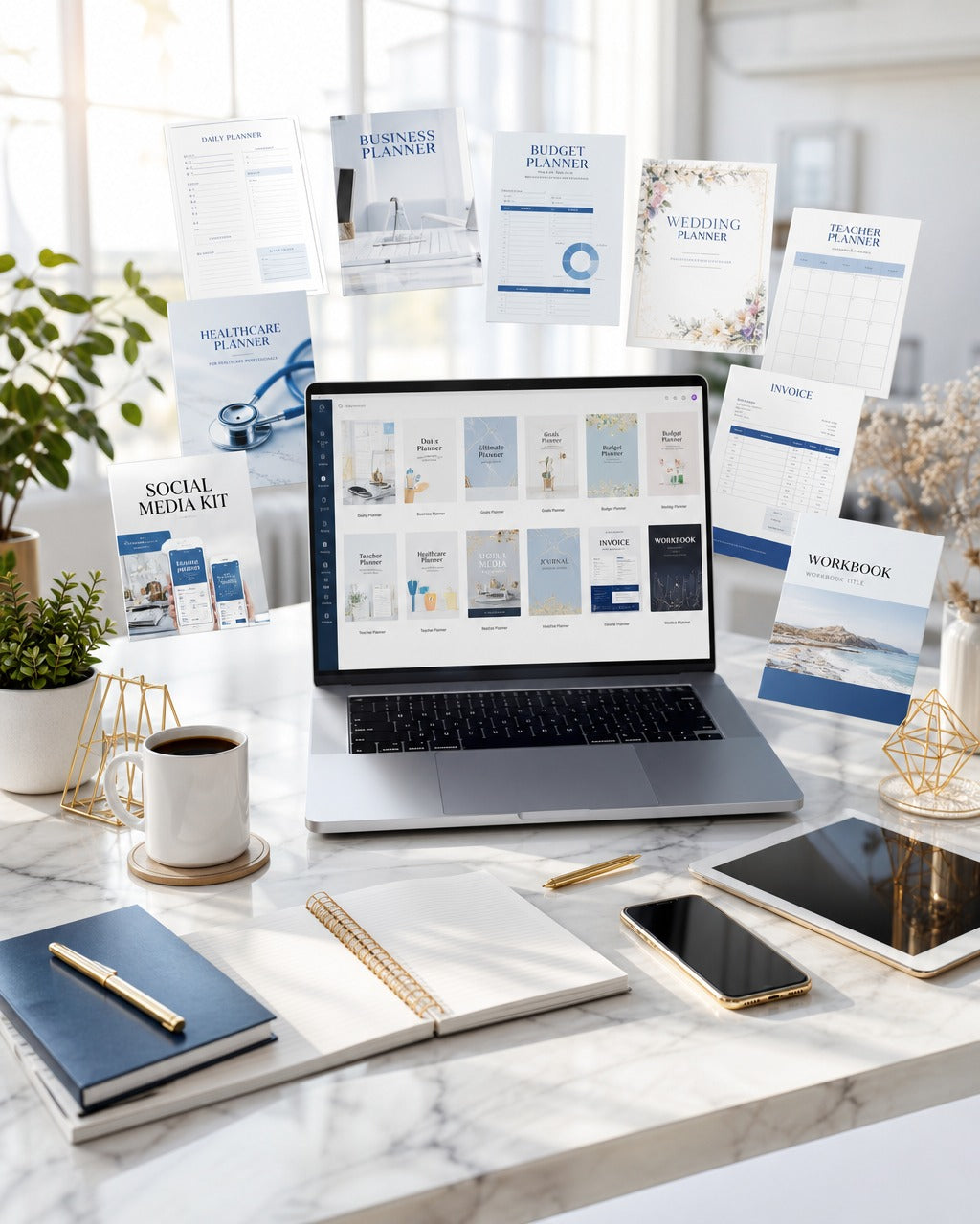 The Ultimate Canva Planner & Digital Business Bundle